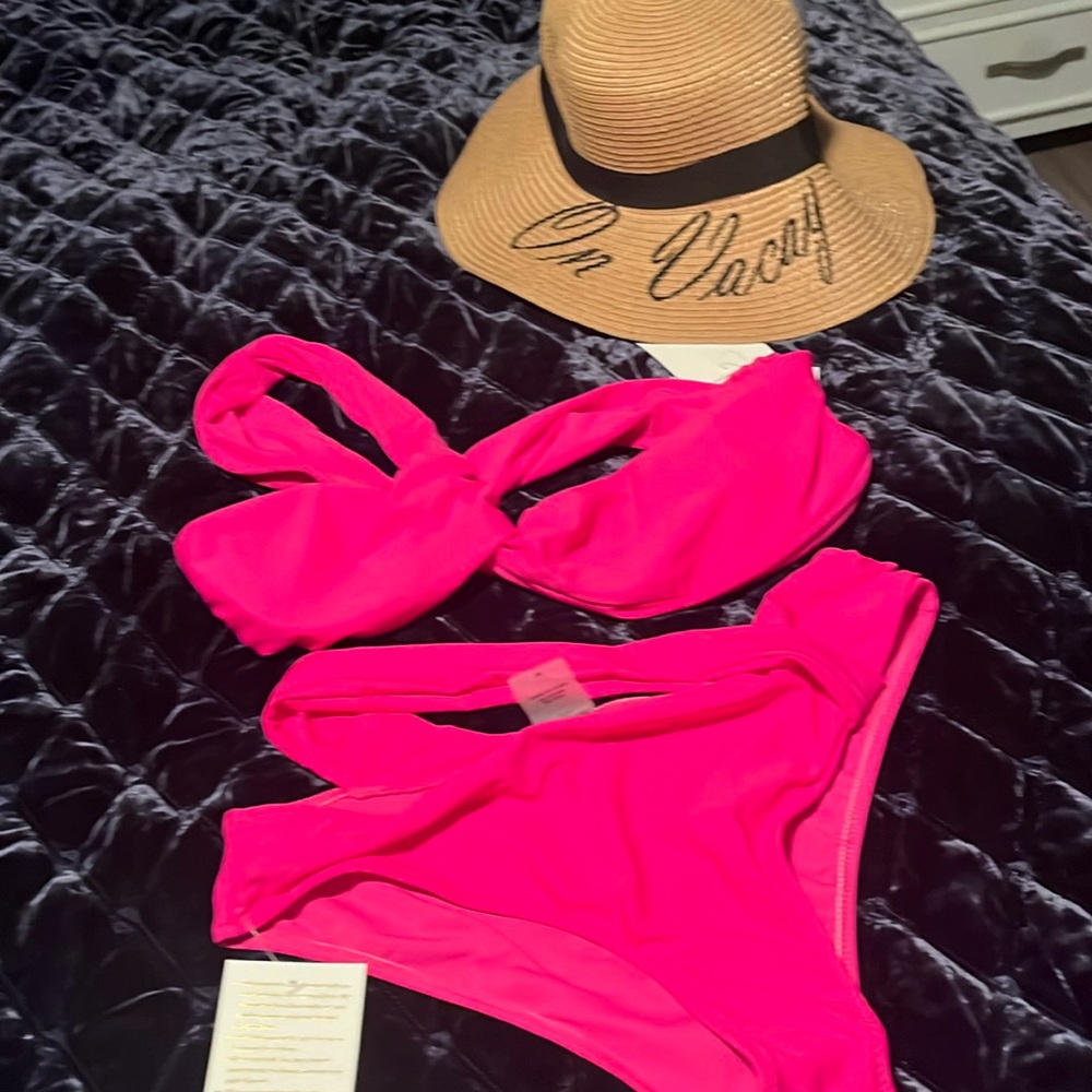Brand new w tags pink bikini 👙 🩷